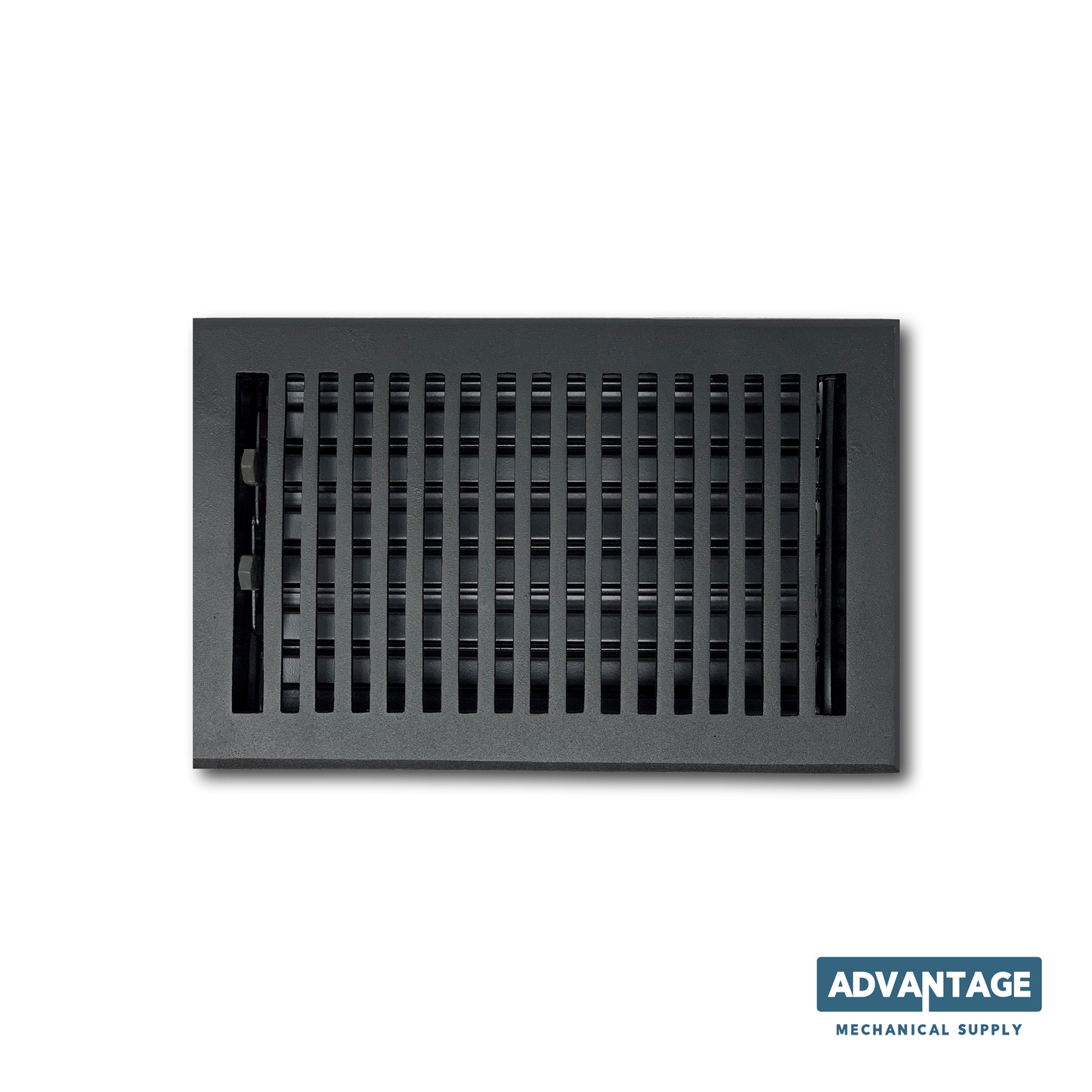 Cast Aluminum Contemporary Vent Covers - Black