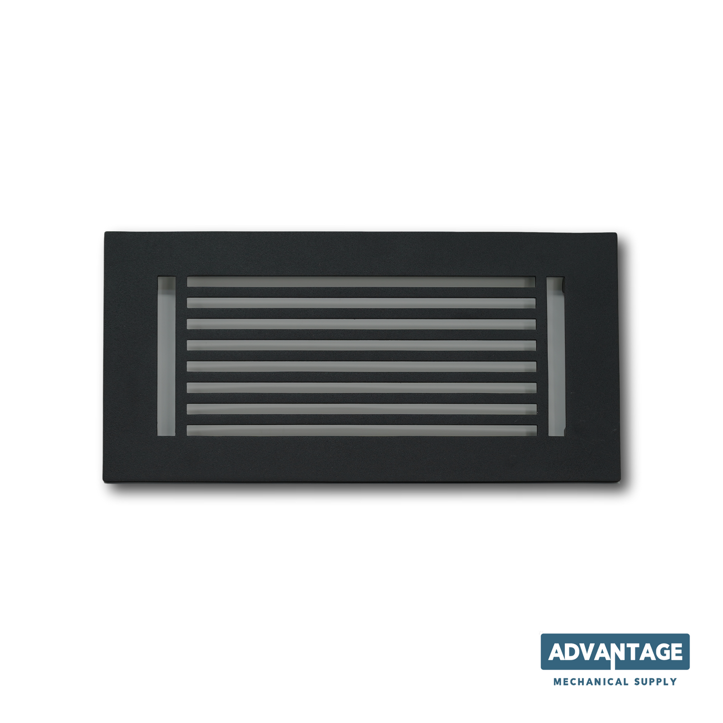 Cast Aluminum Linear Bar Vent Covers - Black