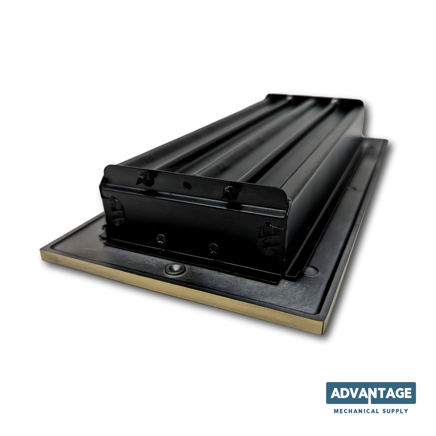 Cast Aluminum Linear Bar Vent Covers - Satin Nickel