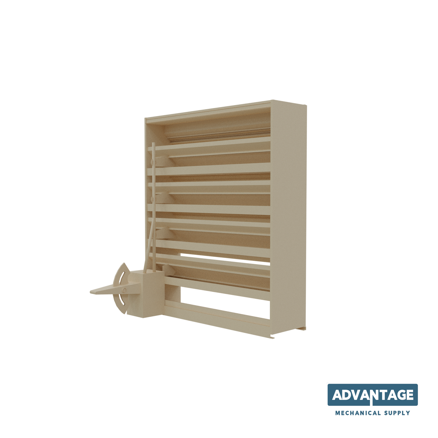 638-CD Combination Drainable and Adjustable Louver