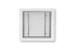 Rejilla de ventilación de aluminio drenable a prueba de tormentas - LD4