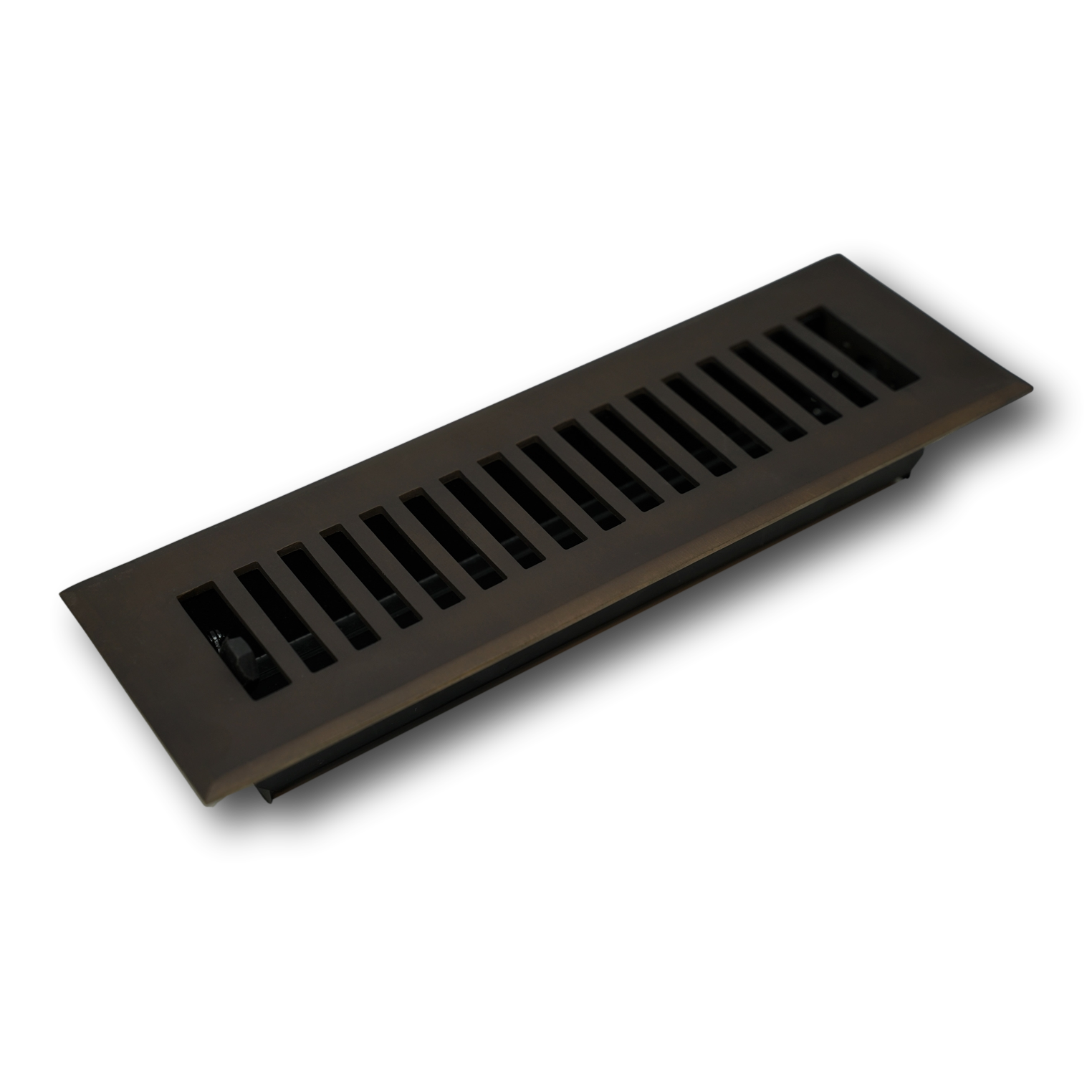 Bodenventil In Oil-Brushed Bronze - 10,2 X 25,4 Cm Aus Massivem Messing, Rostfrei