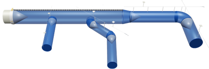 Conductos de tela - Supermercados y comercio minorista