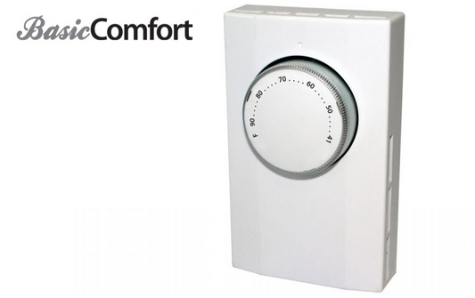 King K101 Thermostat SP 120/208/240/277V-25A White