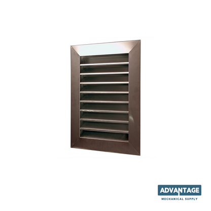 Louvered Gable End Vent