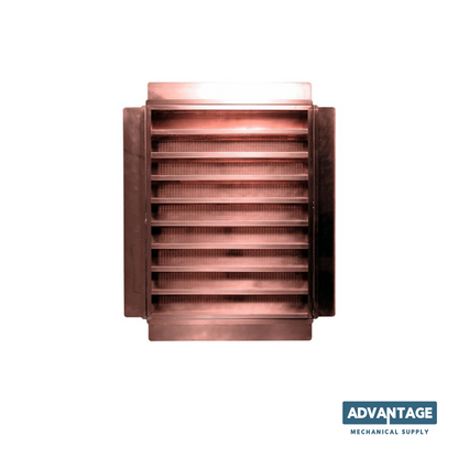 Louvered Gable End Vent
