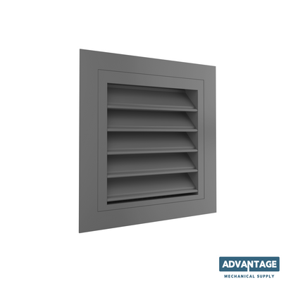 Storm-Proof Aluminum Drainable Louver – LD4