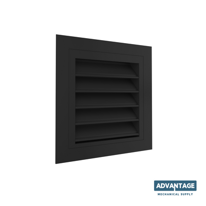 Storm-Proof Aluminum Drainable Louver – LD4