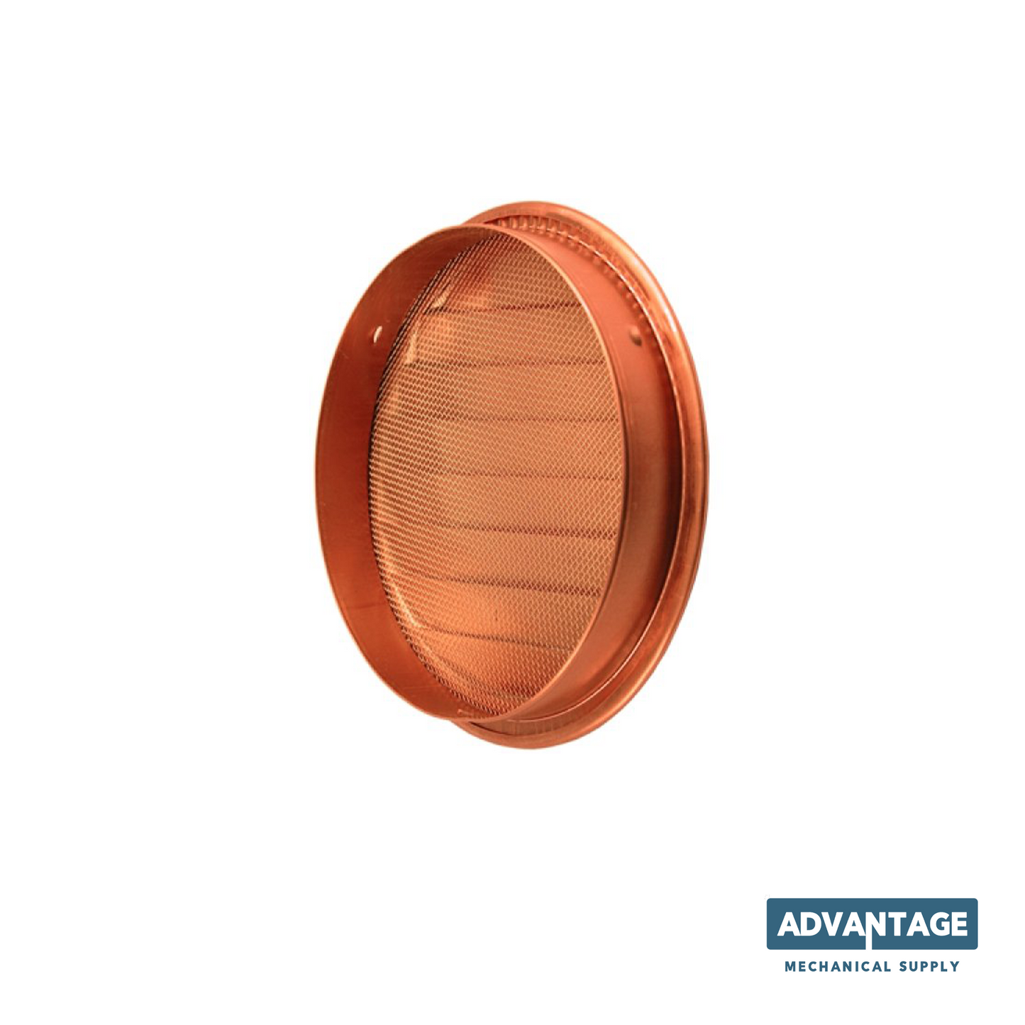 Round Soffit Vent With Screen