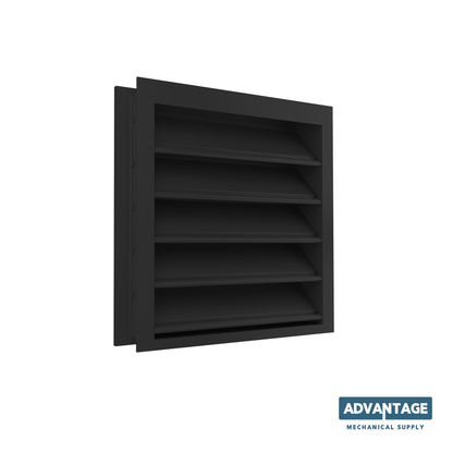 Storm-Proof Aluminum Drainable Louver – LD4