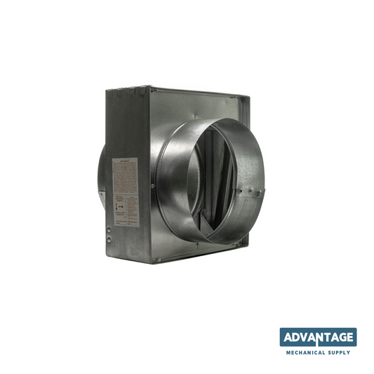 Series 77 Type C - Horizontal Dynamic Fire Damper with Round Collar
