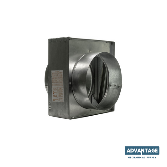 Series 75 Type C - Horizontal Static Fire Damper with Round Collar