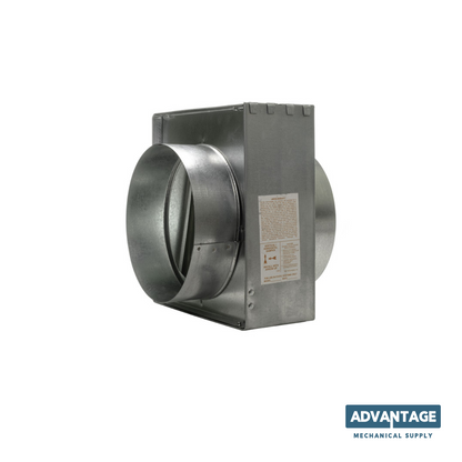 Serie 75 Tipo C - Compuerta cortafuegos estática horizontal con collarín redondo