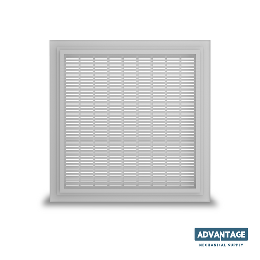 Steel Stamped Return Grille with Insulation - RPD