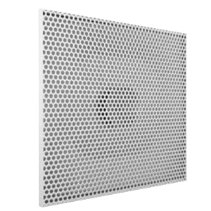 Difusor de techo de malla de acero con cuello universal/retorno de 24 x 24 con aislamiento - RPEP