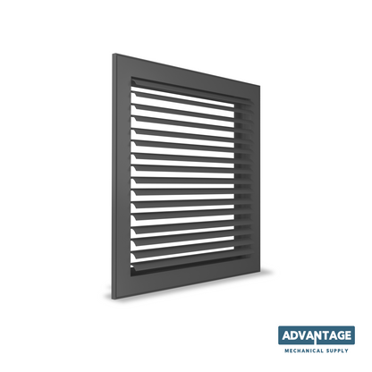 Return Grille with 45° Fixed Blades - RHF