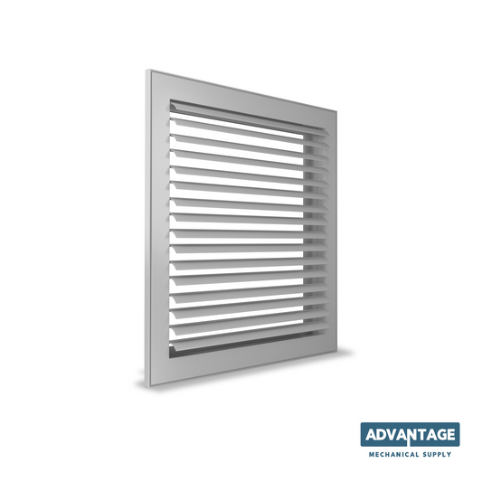 Return Grille with 45° Fixed Blades - RHF