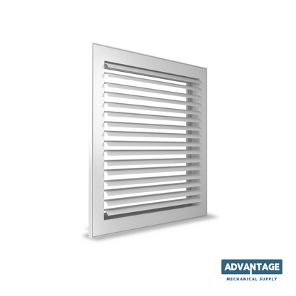 Return Grille with 45° Fixed Blades - RHF