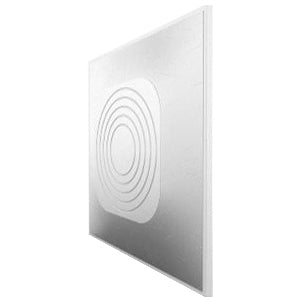 Difusor de techo de malla de acero con cuello universal/retorno de 24 x 24 con aislamiento - RPEP