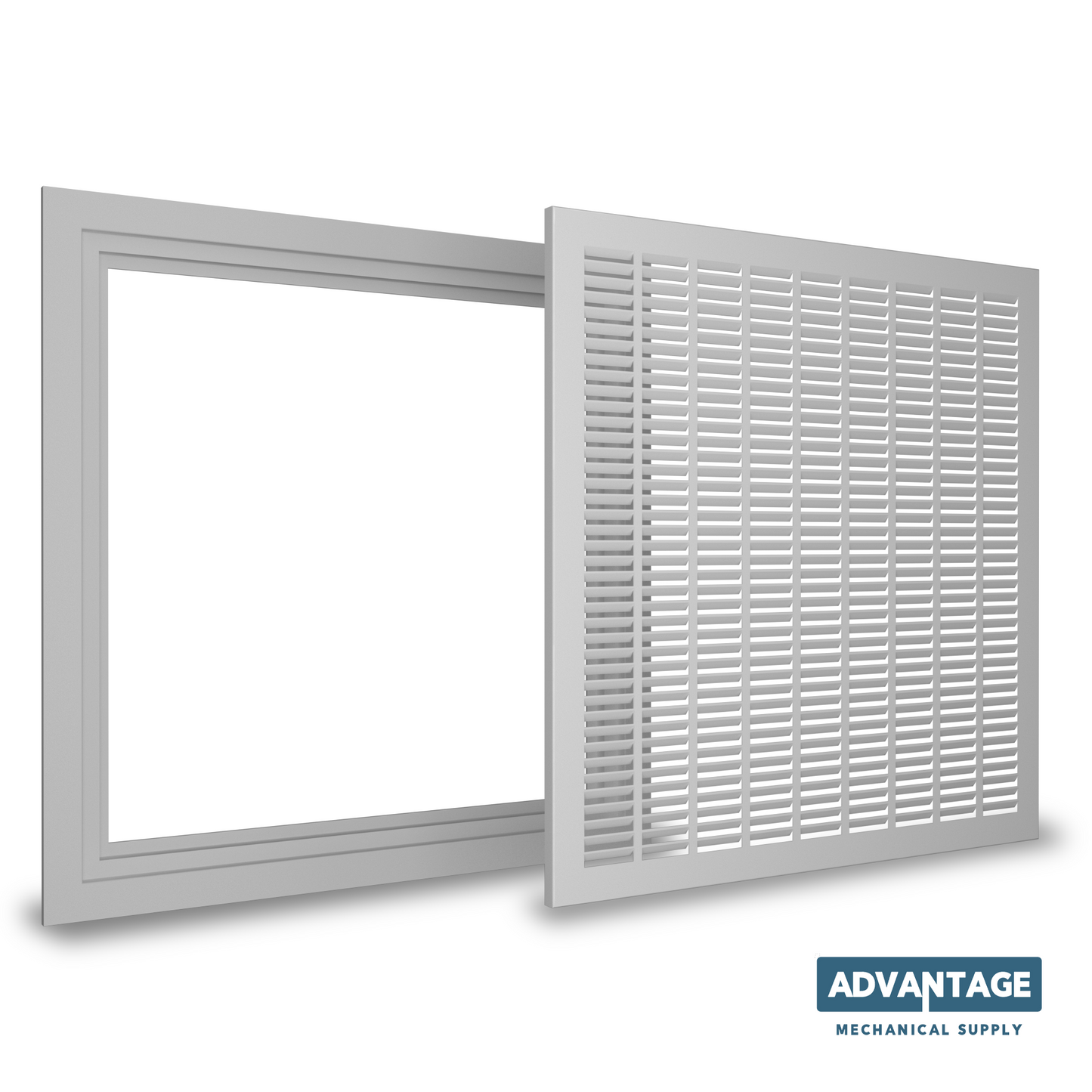 Steel Stamped Return Grille with Insulation - RPD