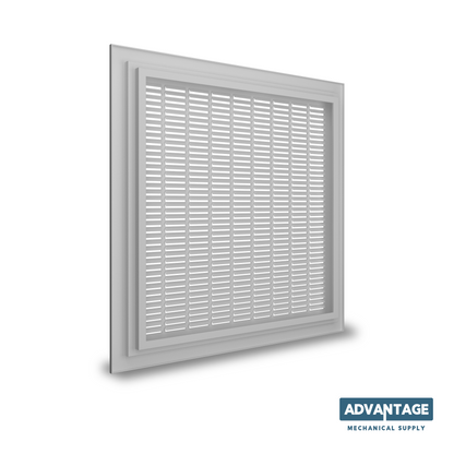 Steel Stamped Return Grille with Insulation - RPD