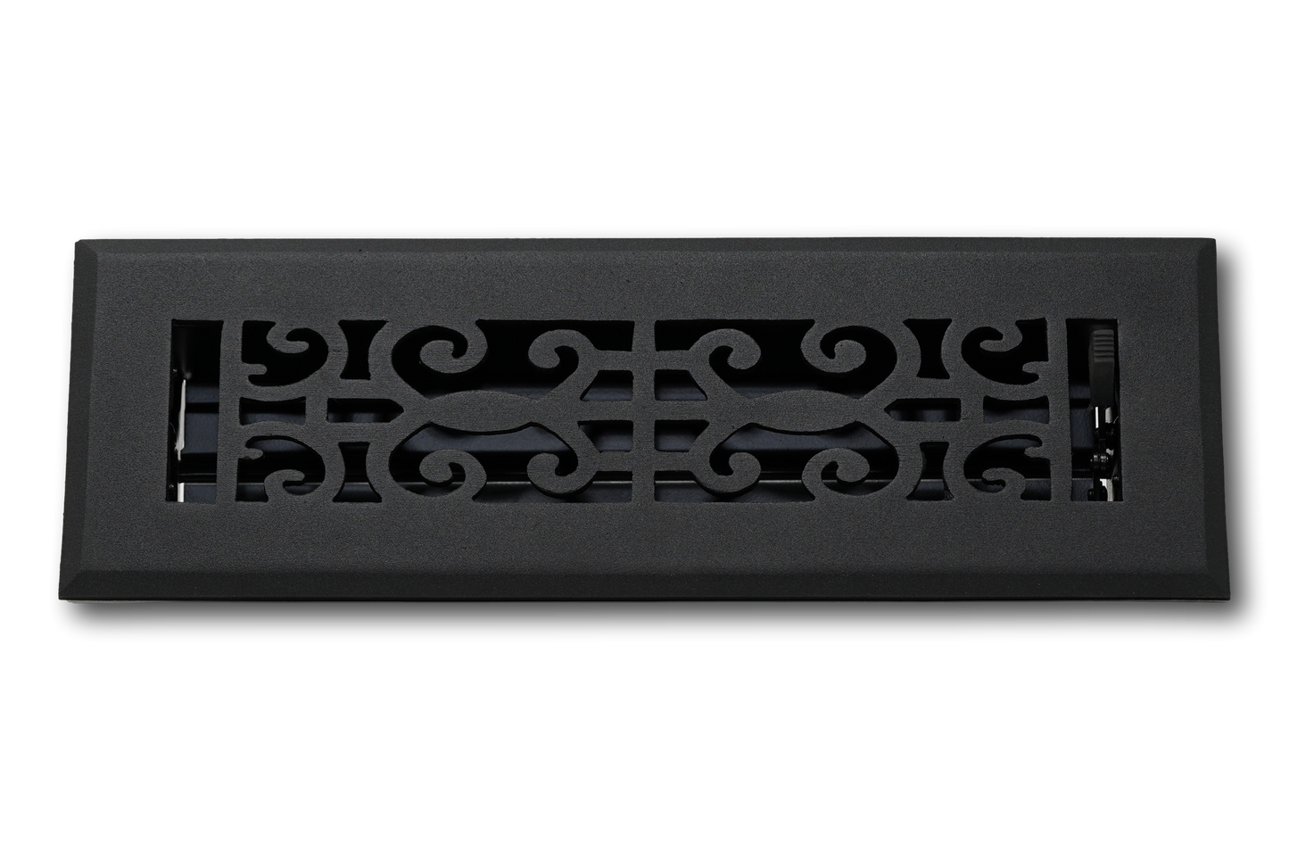 Cast Aluminum Baroque Vent Covers - Black
