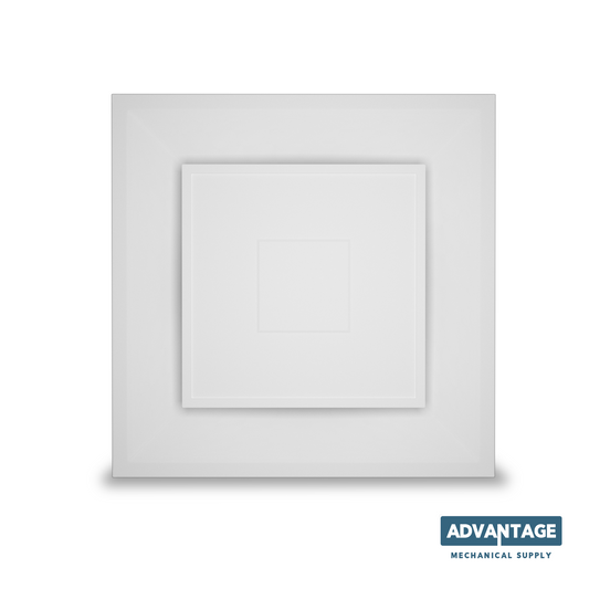 Ceiling Lay-In Plaque Diffuser 24X24 with Insulation - DPL