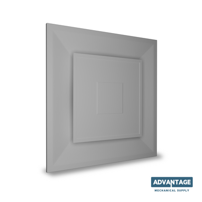 Ceiling Lay-In Plaque Diffuser 12X12 with Insulation - DPL