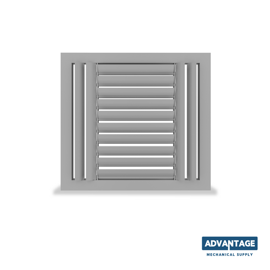 Difusor deflector de acero de 3 vías - DA3