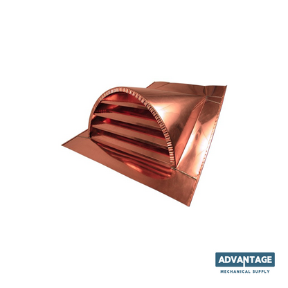 Half-Round Louvered Dormer Vent