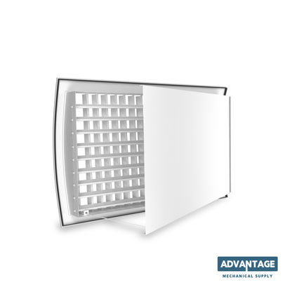 Steel Spiral Supply Curved Grilles, Direct to Duct - IERA