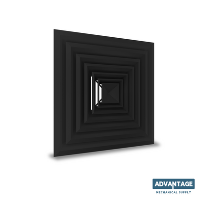 Difusor de acero de 4 vías - D4P