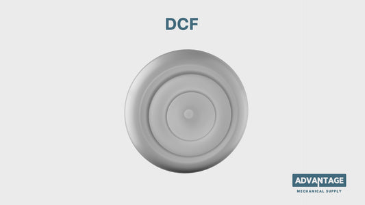 Round Supply Ceiling Diffuser - DCF