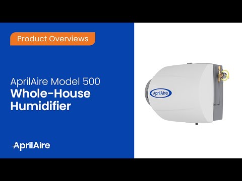 Whole-House Small Bypass Evaporative Humidifier - Model 500