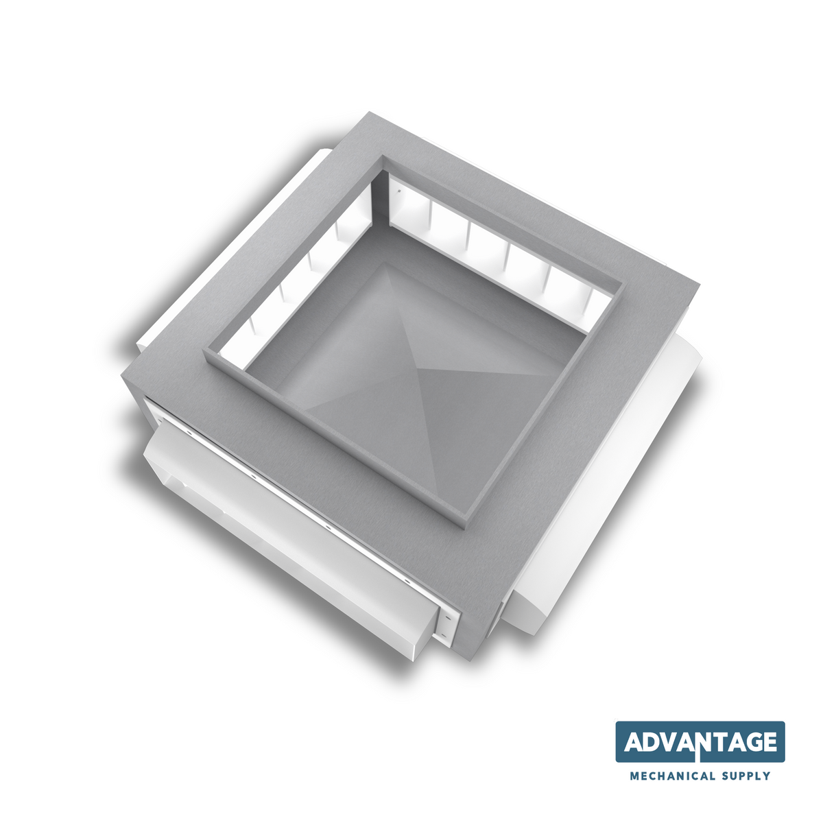 Drum Louver Drop Boxes - Four Way – Advantage Mechanical Supply