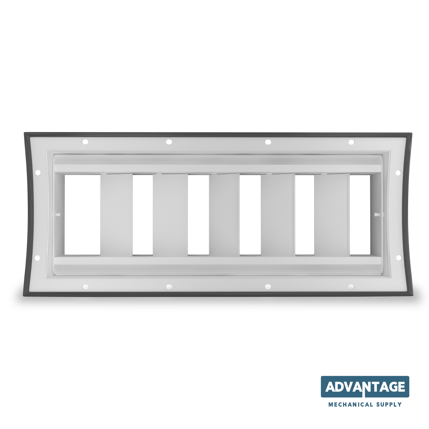 Drum Style High Volume Diffuser Curved Grilles, Direct to Duct - T3RA