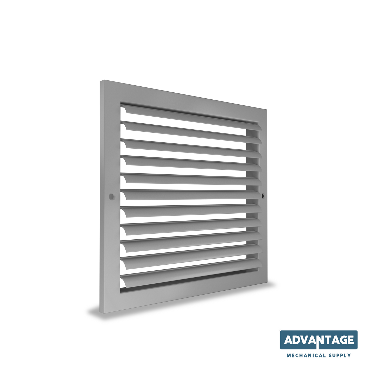 Steel Return 45° Fixed Deflection Grille - R45