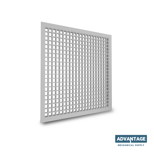 Aluminum Frame, Plastic Eggcrate Return Grille - RCUL