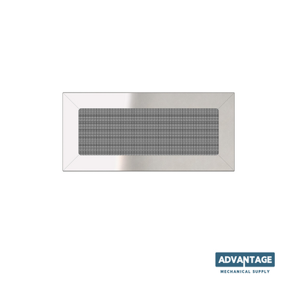 Stainless Steel Ember-Resistant Foundation Vent Flush Mount