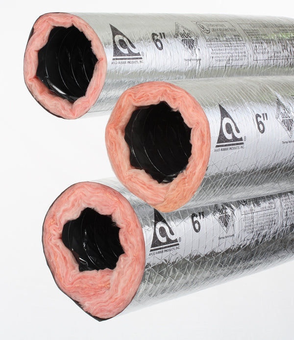 Flex Duct - UL 181 Insulated, Class 1, 25 Feet per Box – Advantage ...