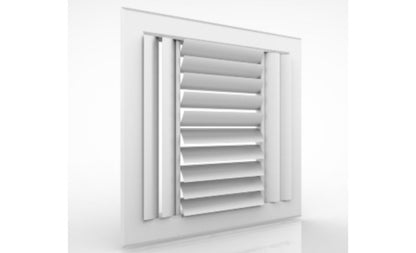 HVAC Diffuser 4-way Deflection