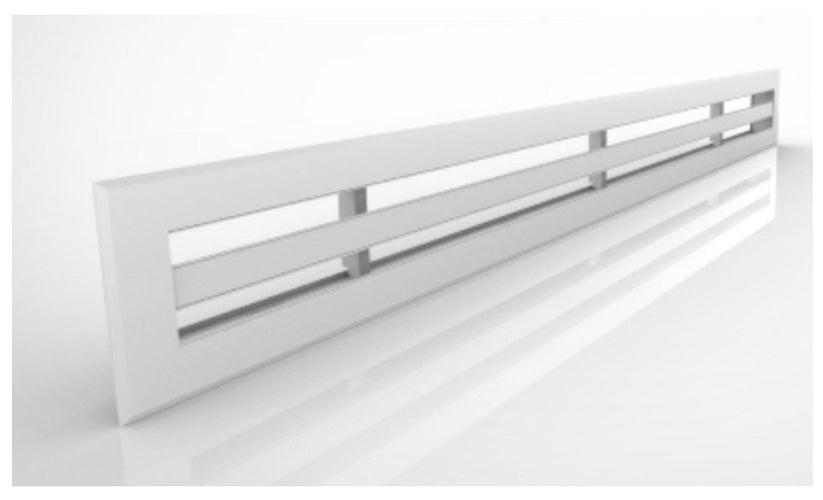 Galvanized Steel Linear Diffuser with 1