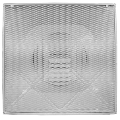 Steel Perforated Face Diffuser with Insulation