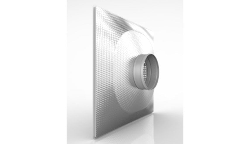Steel Perforated Face Diffuser with Insulation