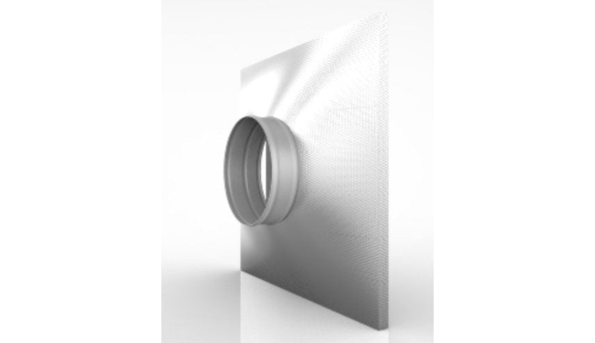 Plague Diffusers Ceiling Lay-In Plaque Diffuser 24X24 with Insulation - DPL – Advantage ...