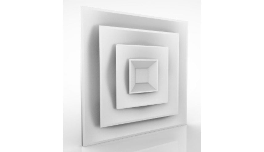 DTA3 - Steel Modular Diffuser with 3 Plates and Insulation – Advantage ...