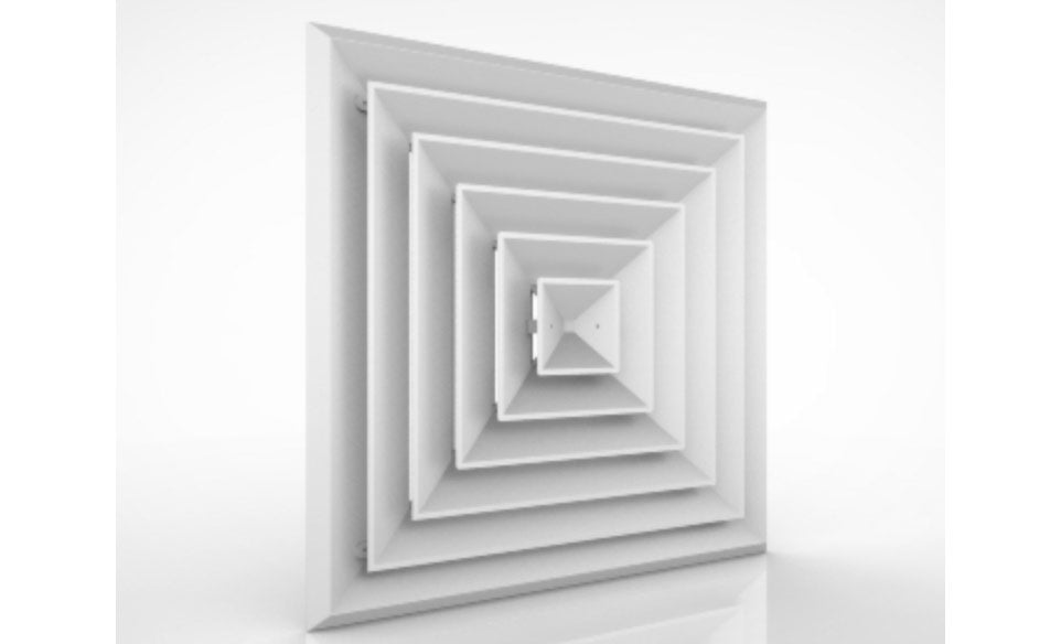 Mech Diffuser 4-Way Steel Diffuser - D4P – Advantage Mechanical Supply