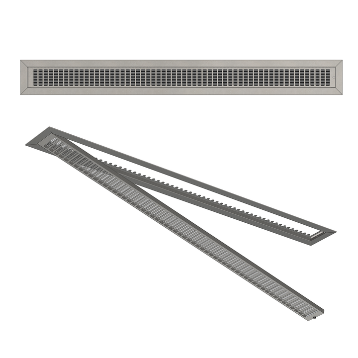 Stainless Steel Ember-Resistant Inspection Vent/Linear Soffit Vent