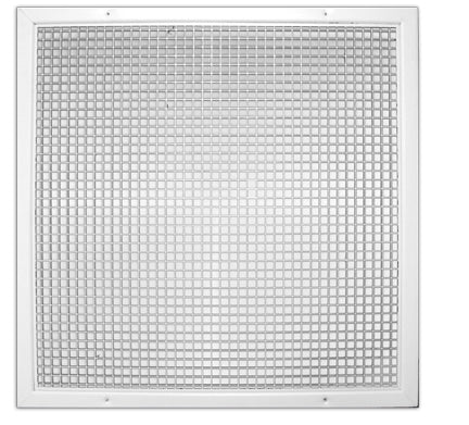 Plastic Return Grille with Aluminum Frame