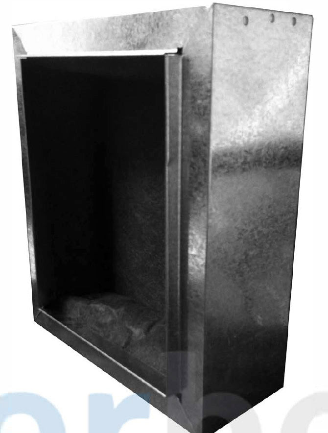 ADAD - REGISTER BOX W/ DUCTBOARD W/INSULATION GA.30 - Advantage Mechanical Supply